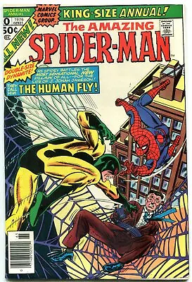 Buy AMAZING SPIDER-MAN ANNUAL #10-1976-MARVEL-human Fly-fine FN • 35.28£