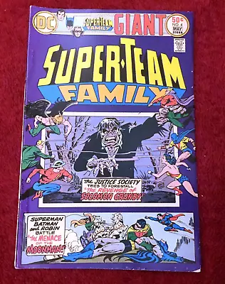 Buy Free P&P; Super-Team Family #4, May 1975: Batman, Superman, Justice Society (KG) • 6.99£