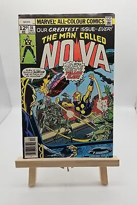 Buy Nova #16: Vol.1, UK Price Variant, Marvel Comics (1977) • 3.96£