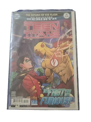 Buy Teen Titans #14 (2017) 1st Printing Dc Universe Rebirth Bagged & Boarded • 3.99£