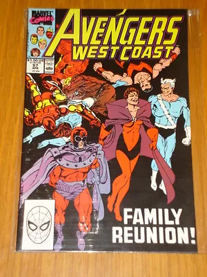 Buy West Coast Avengers #57 Vol 1 2nd Dark Scarlet Witch April 1990 • 4.99£