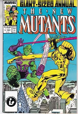 Buy Marvel Comics New Mutants Vol. 1 Annual #3 Sept 1987 Fast P&p Same Day Dispatch • 5.99£