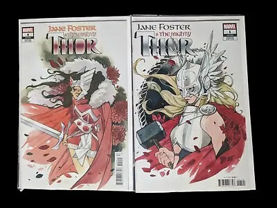 Buy Jane Foster & The Mighty Thor #1 & #4 Peach Momoko Variants • 10£