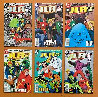 Buy JLA Year One #1, 2, 3, 4, 5, 6, 7, 8, 9, 10, 11 & 12 Complete Series (DC 1998) • 29.50£