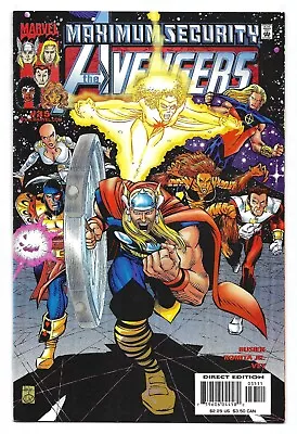 Buy Avengers #35 (Vol 3) : NM- :  Interstellar Intrigues  : Maximum Security • 2.95£