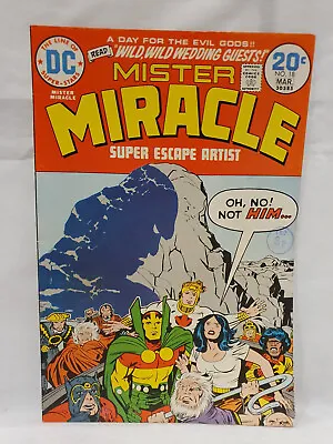 Buy Mister Miracle (Vol. 1) #18 FN 1st Print DC Comics 1974 [CC] • 8.99£