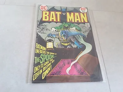 Buy Batman #252. Oct 1973. Dc. Vg. Nick Cardy Cover! Origin Of The Spook! • 10£