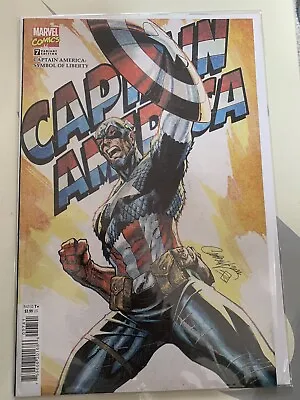 Buy Captain America: Sentinel Of Liberty #7 1:200 Js Campbell Retro Anniversary Var • 100£