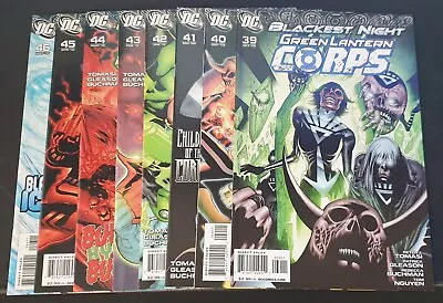 Buy DC Comics Green Lantern Corps #39-46 (Blackest Night) VF/NM #DC00680 • 15.99£