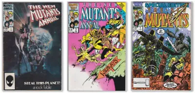 Buy Marvel The New Mutants Annuals And Specials 1984-86 See Choices • 11.50£