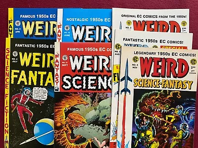 Buy Weird Science #14, 21; Weird Fantasy #3-4; Weird Science-Fantasy #3-5; EC COMICS • 7.19£