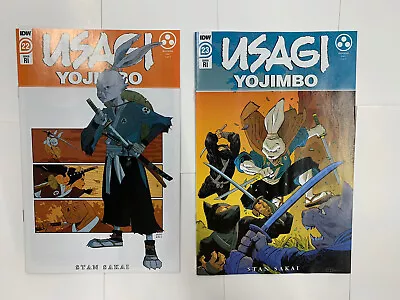 Buy Usagi Yojimbo #22 #23 1:10 Gifford & Young Retailer Incentive Variant Comic 2021 • 18.45£