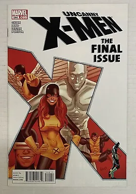 Buy UNCANNY X-MEN #544 Final Issue Greg Land  MARVEL COMICS Emma Cyclops Beast Storm • 27.72£
