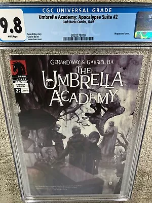 Buy Umbrella Academy 2 CGC 9.8 Apocalypse Suite James Jean Cover 10/07 • 79.94£