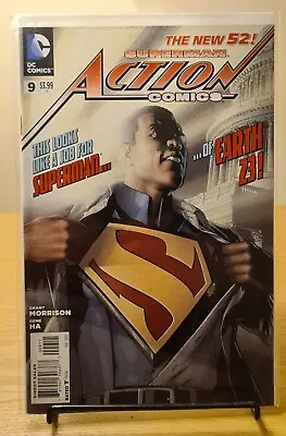 Buy Action Comics #9 - 1st Calvin Ellis Cover - 2012 - New 52 - DC - VFN/NM • 16.50£