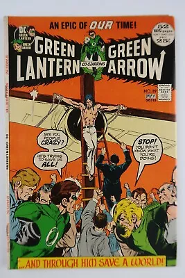 Buy Green Lantern #89 Neal Adams Classic Crucifixion Cover DC Comics 1972 F/VF • 23.75£