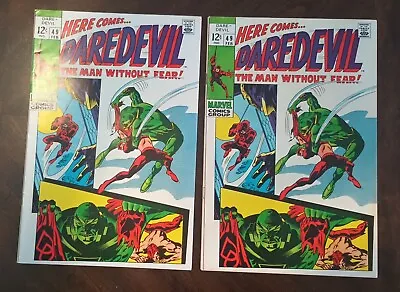 Buy Daredevil #49 Marvel Comics (1969) 1ST APPEARANCE STARR SAXON 2X Copies • 30.04£