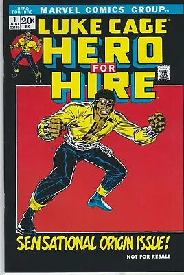 Buy Marvel Luke Cage Hero For Hire #1 2006 (1972 Toybiz Reprint) Near Mint+ • 25£