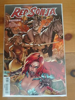 Buy Dynamite Comics Red Sonja #23 2018 Variant D 1st Print  • 4.99£
