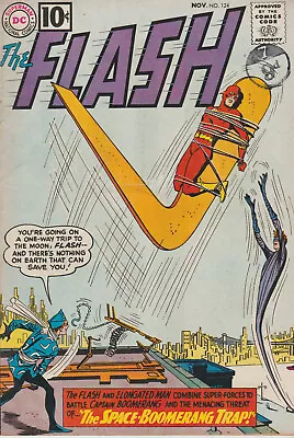 Buy ###dc Comics Flash #124 November 1961 2nd Captain Boomerang F/vf (7.0) ### • 125£