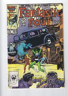 Buy Marvel Comics Fantastic Four #291 (June 1986) Cent Copy • 6£