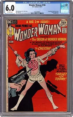 Buy Wonder Woman #196 CGC 6.0 1971 4163449001 • 195.80£