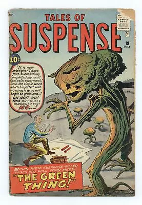Buy Tales Of Suspense #19 GD 2.0 1961 • 71.16£
