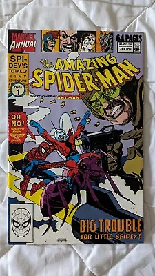 Buy Amazing Spider-Man Annual #24 - 1990 - Ant-Man & The Microverse • 2£