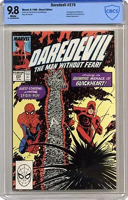 Buy Daredevil #270 CBCS 9.8 1989 21-44C4905-003 • 327.80£