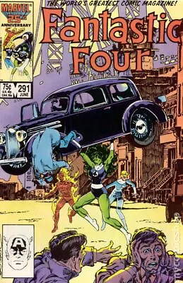 Buy Fantastic Four #291 VF- 7.5 1986 Stock Image • 6.96£