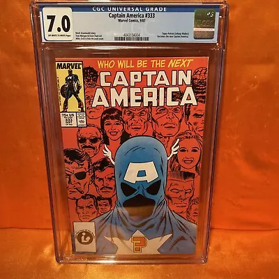 Buy Captain America 333 CGC 7.0 John Walker Becomes New Captain America • 27.66£