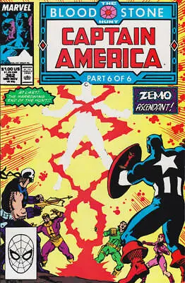 Buy Captain America (1968) # 362 (7.0-FVF) Baron Zemo 1989 • 4.95£