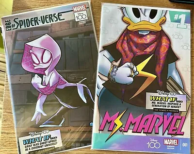 Buy Amazing Spider-man #32 33 Perissonotto Disney 100 Variant Spider Gwen Ms Marvel • 8.50£
