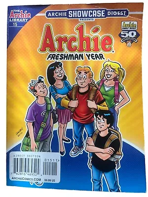 Buy Archie Showcase Digest #15 Freshman Year Jumbo • 7.96£