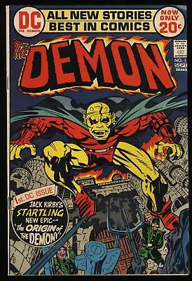 Buy Demon (1972) #1 FN/VF 7.0 1st Appearance Etrigan The Demon! Jack Kirby Art! • 64.04£