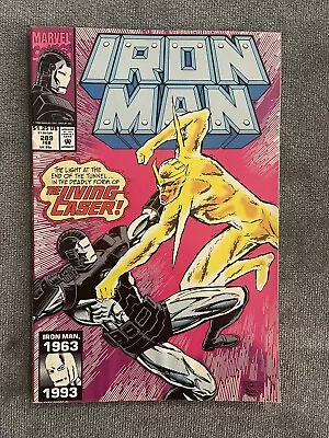 Buy 1993 Iron Man #289 Stan Lee Era Iron Man Vs Living Laser Modern • 29.43£
