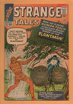 Buy Strange Tales #113 Marvel Comics 1963 1st Blackheath App. 6.5 FN+ • 277.05£