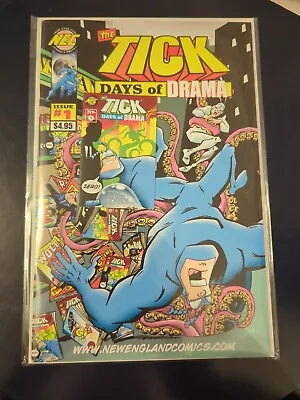 Buy Tick Days Of Drama #1 & Mini Tick Day Of Drama #0 Attached To Cover! NM • 15£