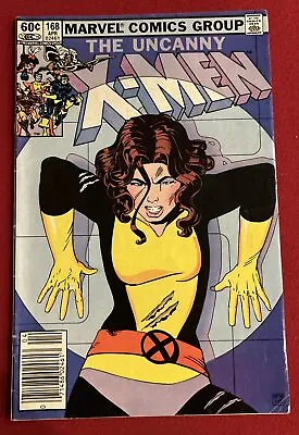 Buy Uncanny X-Men 168 NEWSSTAND 1st App Madelyne Pryor 1st Mention Lockheed 1983 • 24.13£