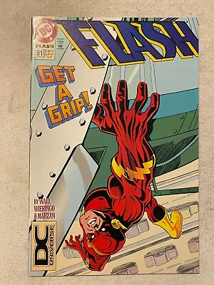Buy The Flash #91 Nm 9.4 1st Appearance Of Bart Allen Impulse Dc Universe Variant • 79.67£