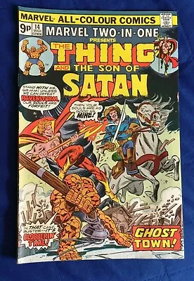 Buy Free P & P; Marvel Two-In-One #14 (Mar 1976): The Thing & The Son Of Satan! • 4.99£