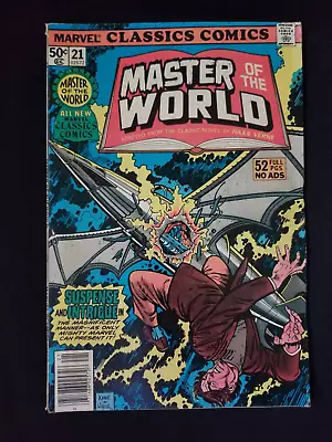 Buy Master Of The World #21 - 1977 Marvel Classics Comics - Good • 7.90£