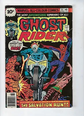 Buy GHOST RIDER # 18 (The SALVATION RUN, Spider-Man Cvr. June 1976) • 5.95£
