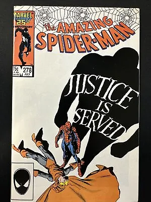 Buy The Amazing Spider-Man #278 Marvel Comics 1st Print Copper Age 1986 VF/NM • 6.42£