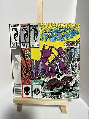 Buy Lot Of 3- The Amazing Spider-Man #290, 291 & 292 (Marvel Comics July 1987) • 24.28£