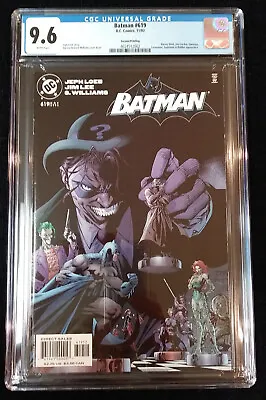 Buy Batman #619, CGC 9.6, 2nd Printing, Jim Lee Riddler Cover, Direct, November 2003 • 39.52£