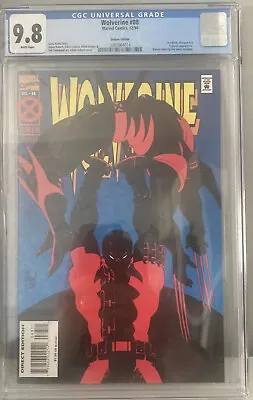 Buy WOLVERINE #88 1st WOLVERINE DEADPOOL FIGHT - DELUXE EDITION CGC Graded 9.8 Key • 349£