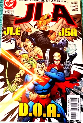 Buy JLA #112 SYNDICATE RULES Pt6: DIVIDED – 2005 – NM – UNREAD! • 1£