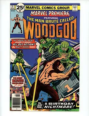 Buy Marvel Premiere #31 Comic Book 1976 VF Jack Kirby Woodgod Comics • 3.99£