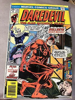 Buy Daredevil #131 Marvel Comics 1976 Bullseye 1st • 237.47£